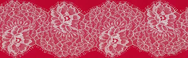 Lace Edging - D Rose
